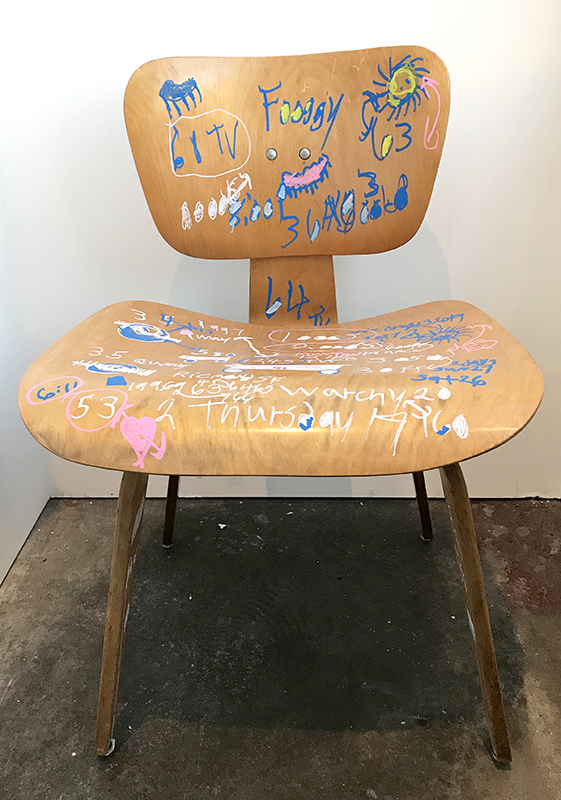 Luis Estrada chair Roll Up Project 2019