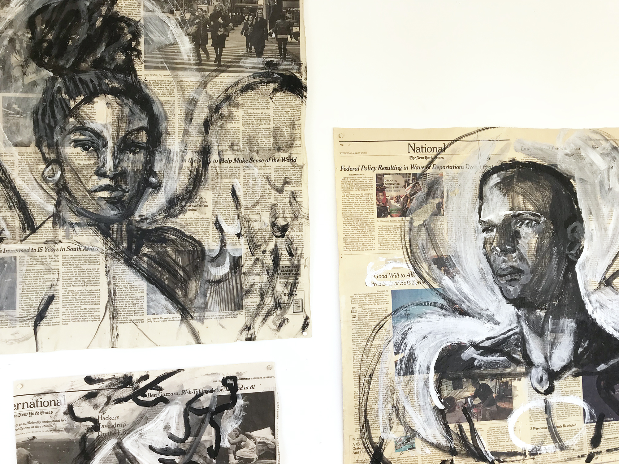 Cali Caprow, Bitch's Benediction / Angels in Oakland, Roll Up Project, 2018