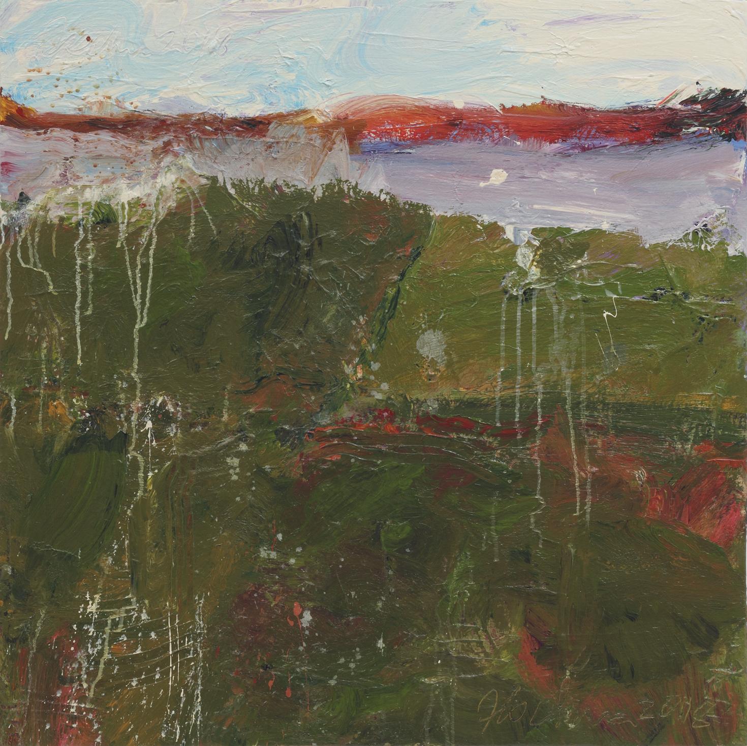 Lin Fischer, White Tears, Roll Up Project 2018