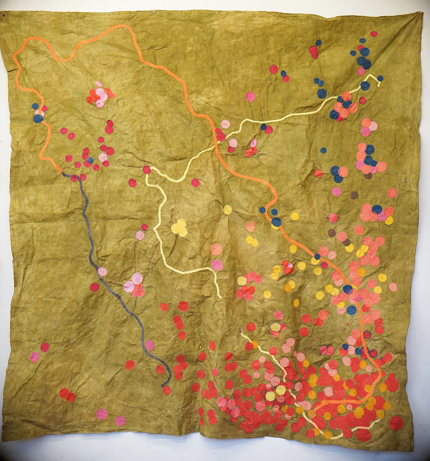 Aida Gamez, Untitled, on view at Roll Up Project, 2019