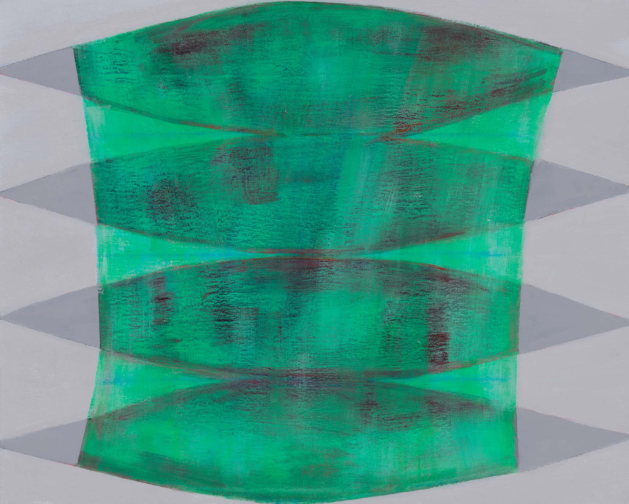 Eva Bovenzi, Green Scrim, 2021