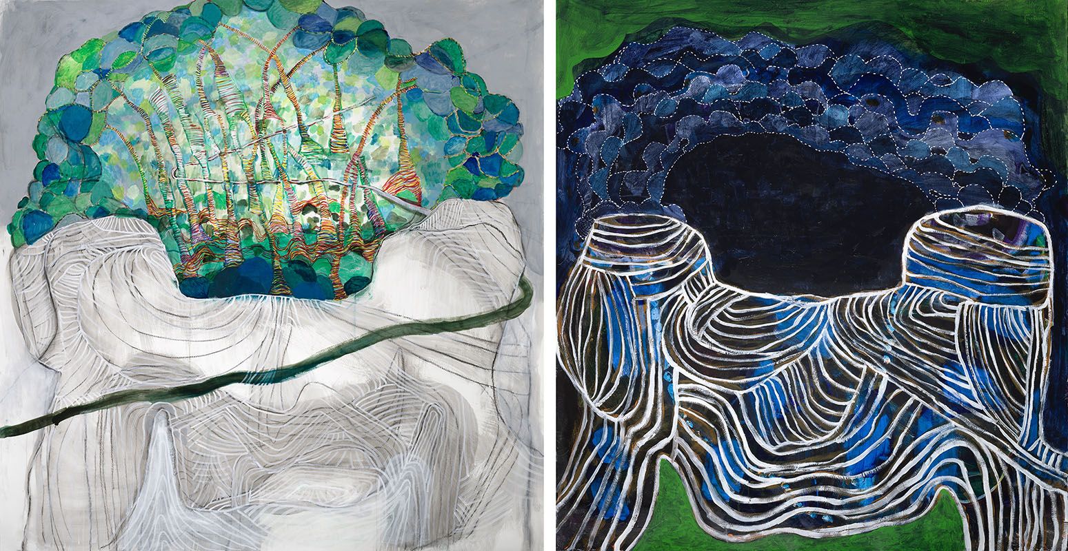 Ellen Burgin, Seat of the Voice and Mouth of the Forest, 2025